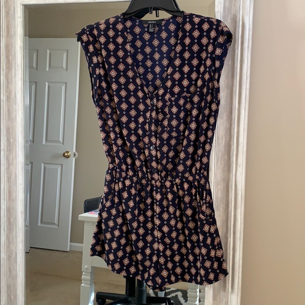 Romper with pockets